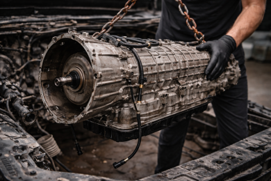 Снятие/Установка АКПП