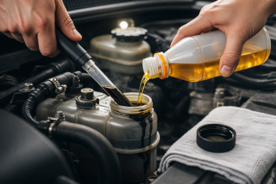 Замена масла ГУР с промывкой